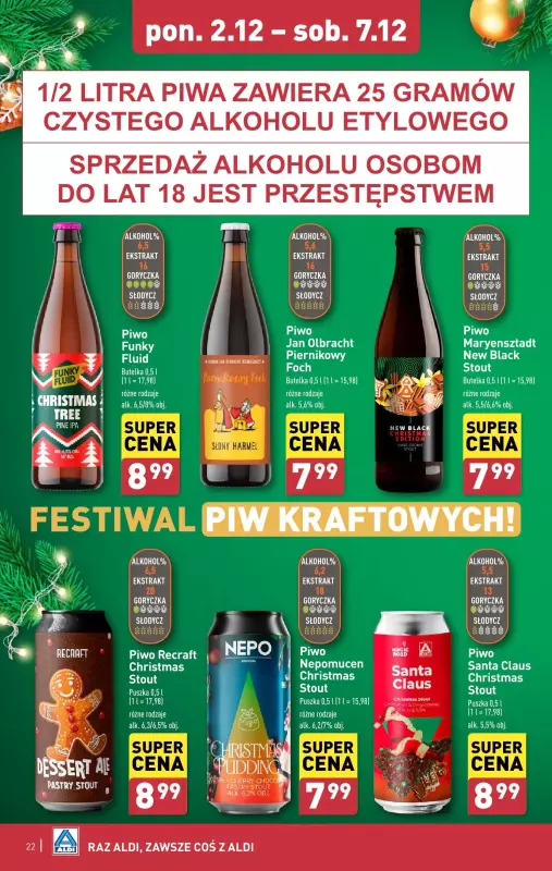 Aldi - gazetka promocyjna Pełny katalog! od poniedziałku 02.12 do soboty 07.12 - strona 22