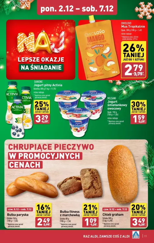 Aldi - gazetka promocyjna Pełny katalog! od poniedziałku 02.12 do soboty 07.12 - strona 11