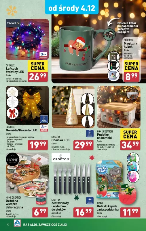 Aldi - gazetka promocyjna Pełny katalog! od poniedziałku 02.12 do soboty 07.12 - strona 42