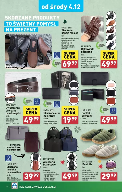 Aldi - gazetka promocyjna Pełny katalog! od poniedziałku 02.12 do soboty 07.12 - strona 44