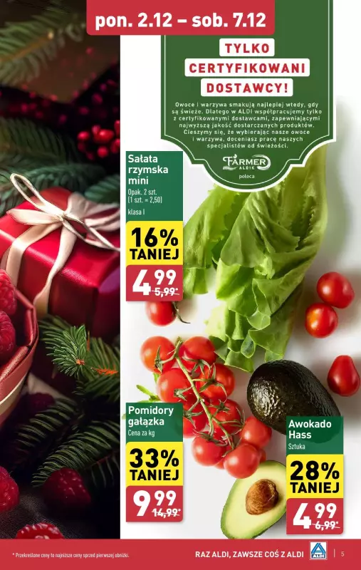 Aldi - gazetka promocyjna Pełny katalog! od poniedziałku 02.12 do soboty 07.12 - strona 5