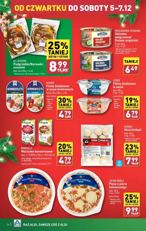 Aldi - gazetka promocyjna Pełny katalog! od poniedziałku 02.12 do soboty 07.12 - strona 34