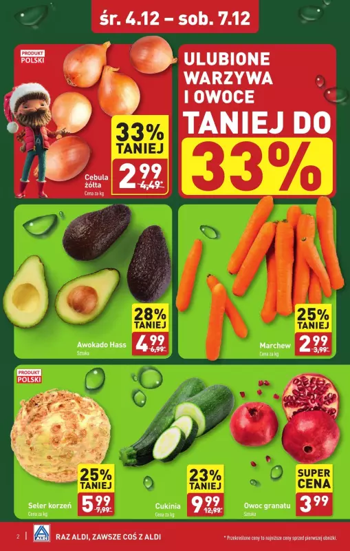 Aldi - gazetka promocyjna ZIELONA GÓRA : WIELKIE OTWARCIE już w środę : 04.12! od środy 04.12 do soboty 07.12 - strona 2