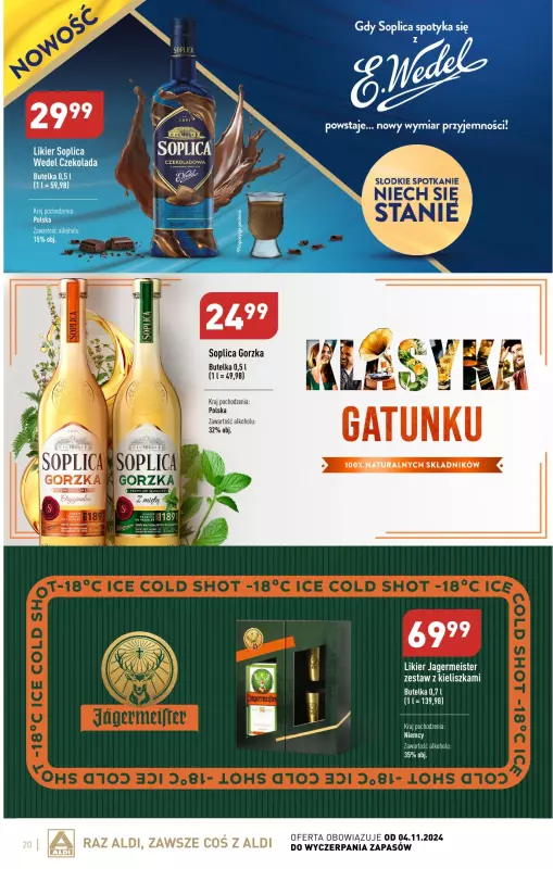 Aldi - gazetka promocyjna Świat alkoholi w Aldi od poniedziałku 02.12 do soboty 04.01 - strona 20