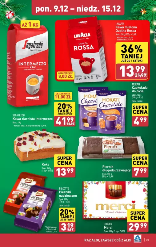 Aldi - gazetka promocyjna Pełny katalog! od poniedziałku 09.12 do niedzieli 15.12 - strona 23