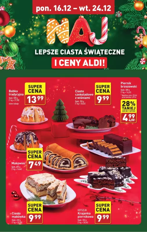 Aldi - gazetka promocyjna Pełny katalog! od poniedziałku 16.12 do wtorku 24.12 - strona 17