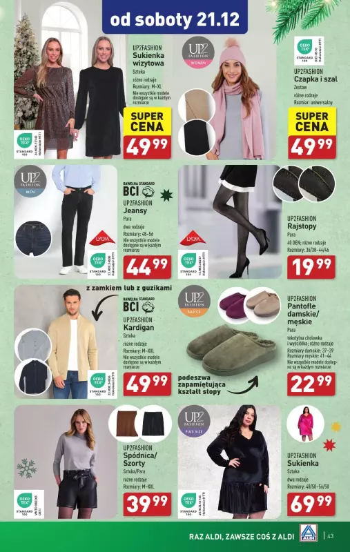 Aldi - gazetka promocyjna Pełny katalog! od poniedziałku 16.12 do wtorku 24.12 - strona 43