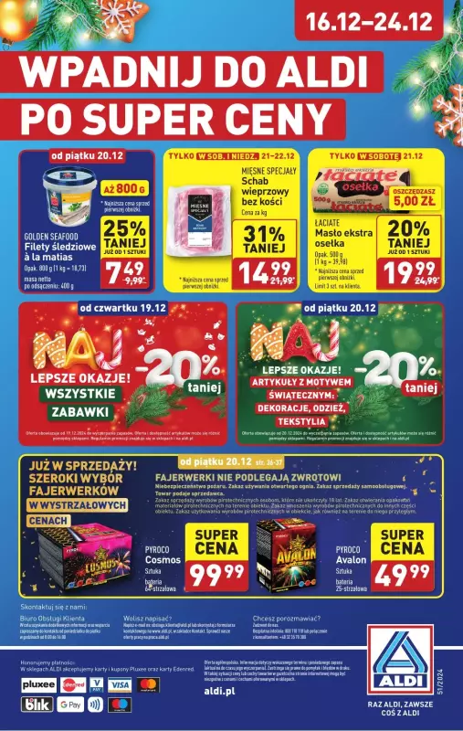 Aldi - gazetka promocyjna Pełny katalog! od poniedziałku 16.12 do wtorku 24.12 - strona 48