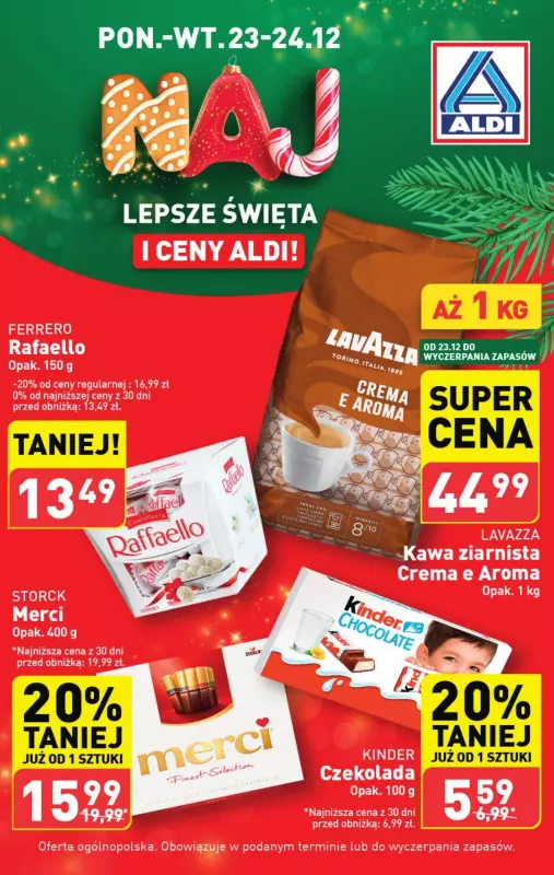 Aldi - gazetka promocyjna Pełny katalog! od poniedziałku 16.12 do wtorku 24.12 - strona 33