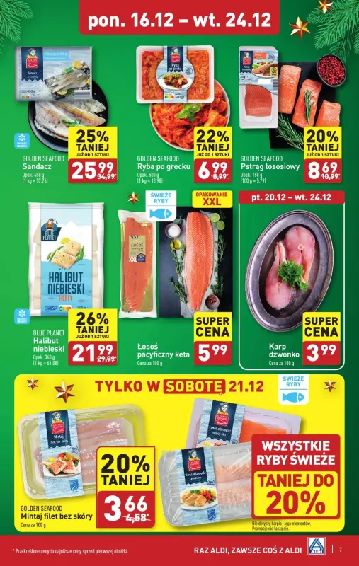 Aldi - gazetka promocyjna Pełny katalog! od poniedziałku 16.12 do wtorku 24.12 - strona 7