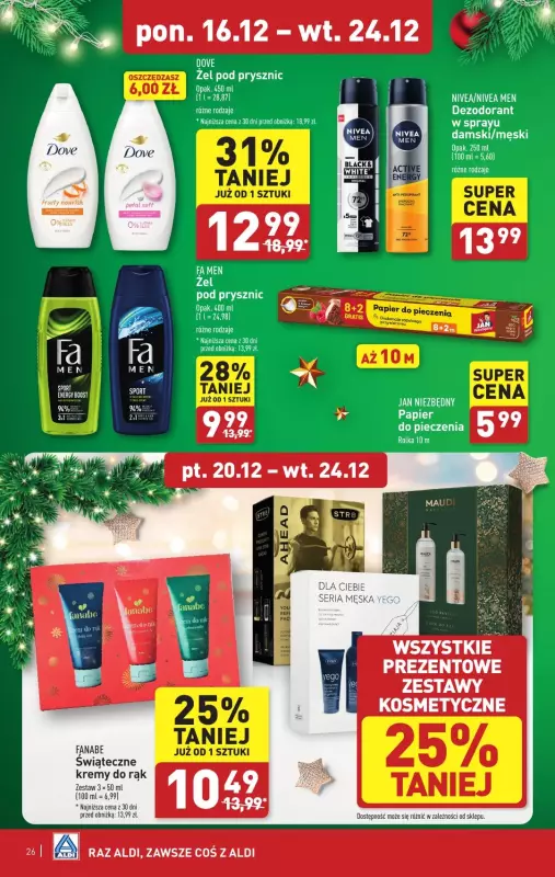 Aldi - gazetka promocyjna Pełny katalog! od poniedziałku 16.12 do wtorku 24.12 - strona 26