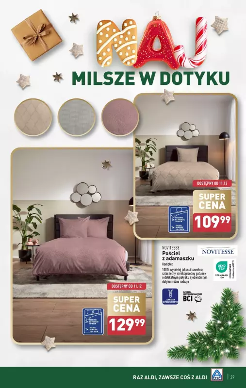 Aldi - gazetka promocyjna Świąteczne prezenty od poniedziałku 16.12 do wtorku 24.12 - strona 29