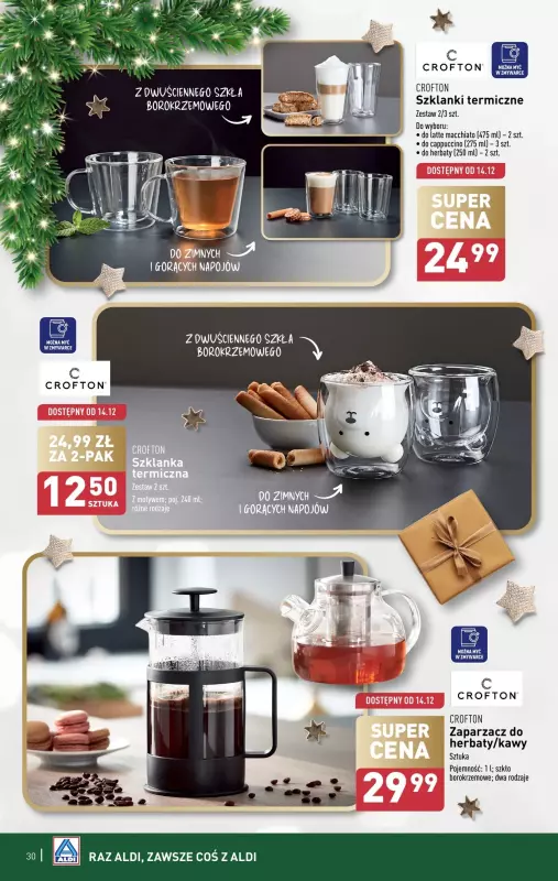 Aldi - gazetka promocyjna Świąteczne prezenty od poniedziałku 16.12 do wtorku 24.12 - strona 32