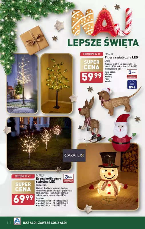 Aldi - gazetka promocyjna Świąteczne prezenty od poniedziałku 16.12 do wtorku 24.12 - strona 4