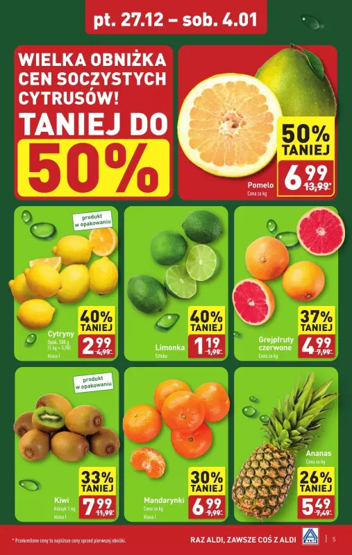 Aldi - gazetka promocyjna Farmer Aldik poleca! od piątku 27.12 do soboty 04.01 - strona 3