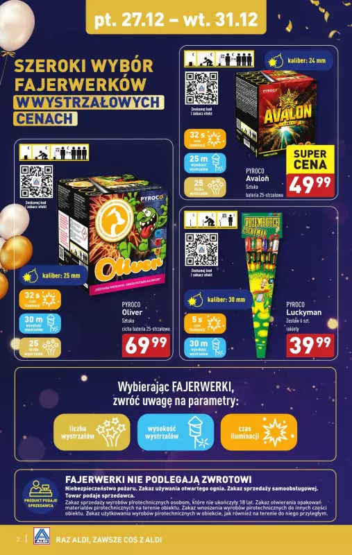 Aldi - gazetka promocyjna Aldi ma to coś! od piątku 27.12 do soboty 04.01 - strona 2