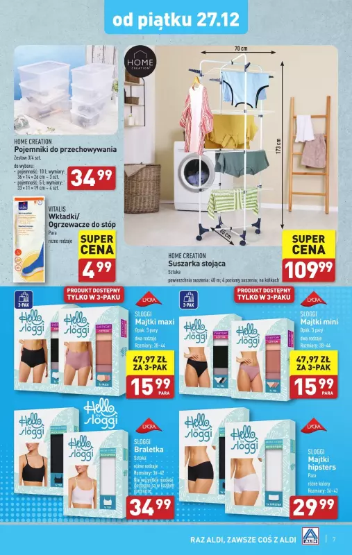 Aldi - gazetka promocyjna Aldi ma to coś! od piątku 27.12 do soboty 04.01 - strona 7