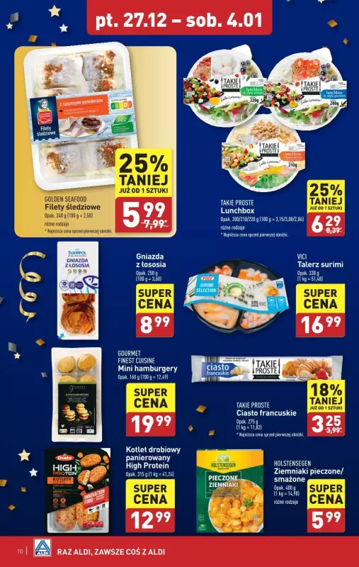 Aldi - gazetka promocyjna Pełny katalog! od piątku 27.12 do soboty 04.01 - strona 10