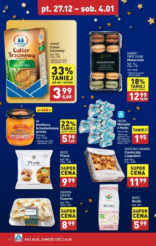 Aldi - gazetka promocyjna Pełny katalog! od piątku 27.12 do soboty 04.01 - strona 14