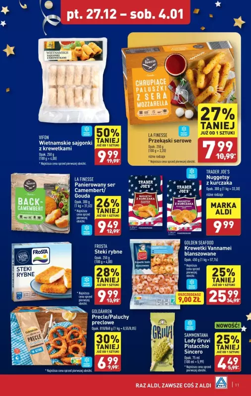 Aldi - gazetka promocyjna Pełny katalog! od piątku 27.12 do soboty 04.01 - strona 11