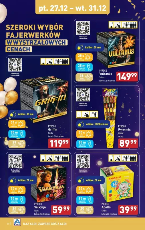 Aldi - gazetka promocyjna Pełny katalog! od piątku 27.12 do soboty 04.01 - strona 30