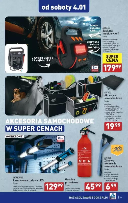 Aldi - gazetka promocyjna Pełny katalog! od piątku 27.12 do soboty 04.01 - strona 41