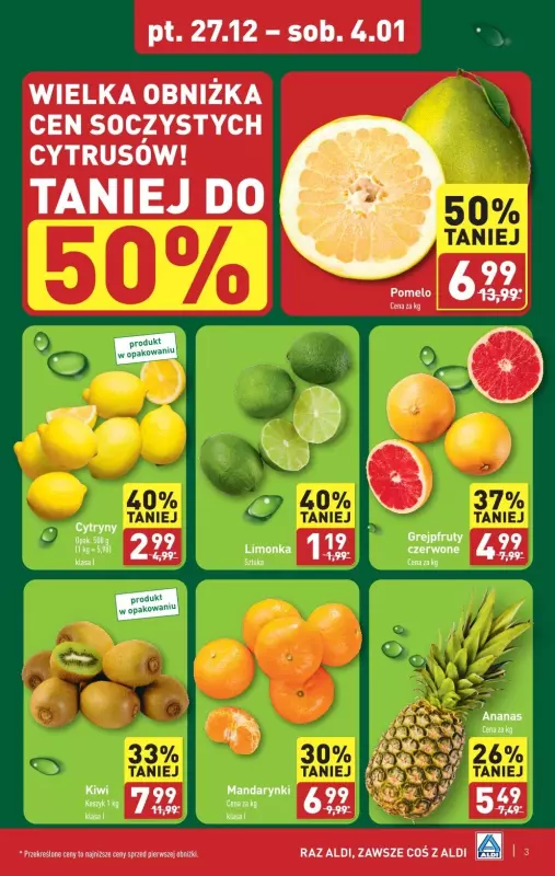 Aldi - gazetka promocyjna Pełny katalog! od piątku 27.12 do soboty 04.01 - strona 3