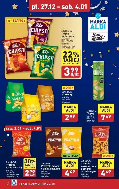 Aldi - gazetka promocyjna Pełny katalog! od piątku 27.12 do soboty 04.01 - strona 16