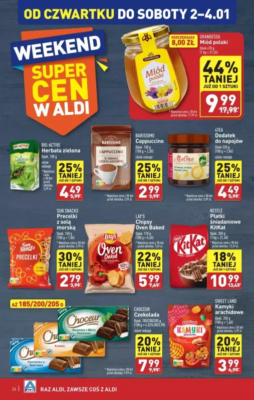 Aldi - gazetka promocyjna Pełny katalog! od piątku 27.12 do soboty 04.01 - strona 26