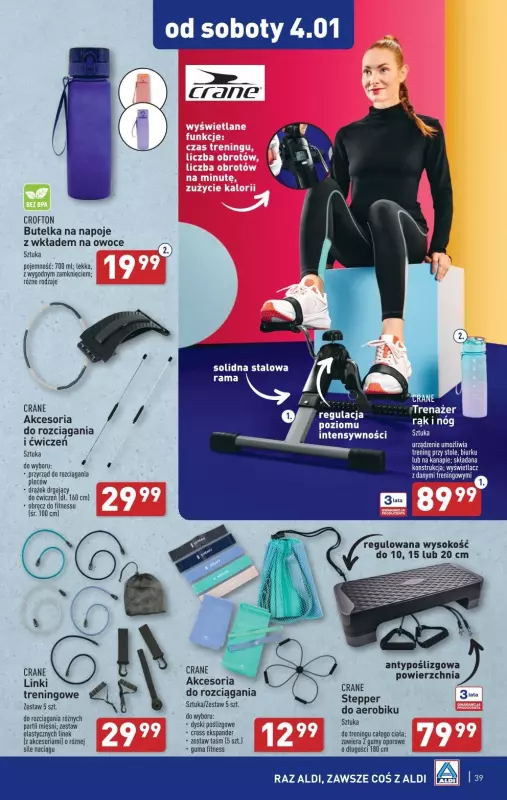 Aldi - gazetka promocyjna Pełny katalog! od piątku 27.12 do soboty 04.01 - strona 39