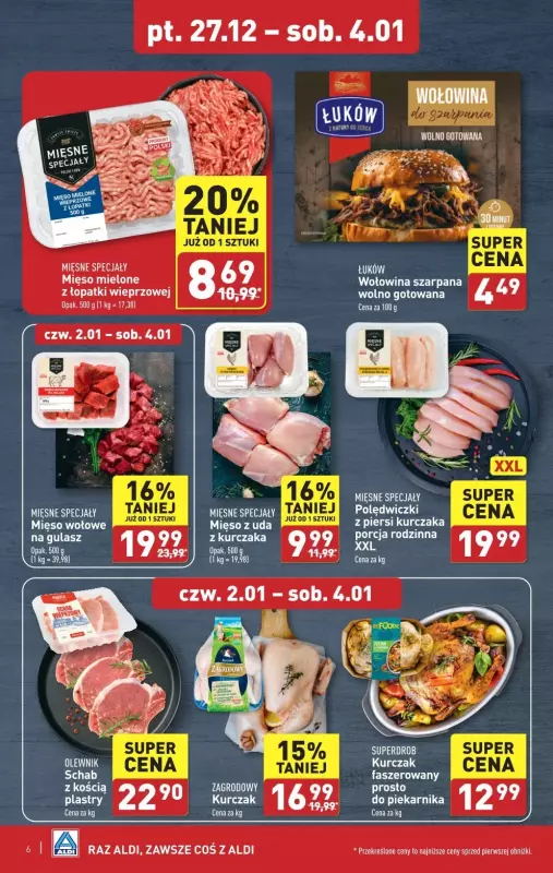 Aldi - gazetka promocyjna Pełny katalog! od piątku 27.12 do soboty 04.01 - strona 6