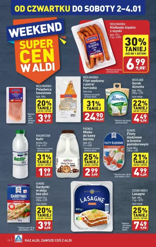 Aldi - gazetka promocyjna Pełny katalog! od piątku 27.12 do soboty 04.01 - strona 24