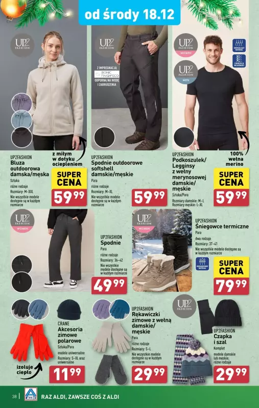 Aldi - gazetka promocyjna Pełny katalog! od poniedziałku 16.12 do wtorku 24.12 - strona 38