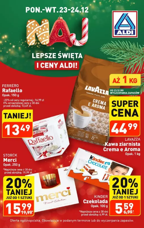 Aldi - gazetka promocyjna Pełny katalog! od poniedziałku 16.12 do wtorku 24.12 - strona 33