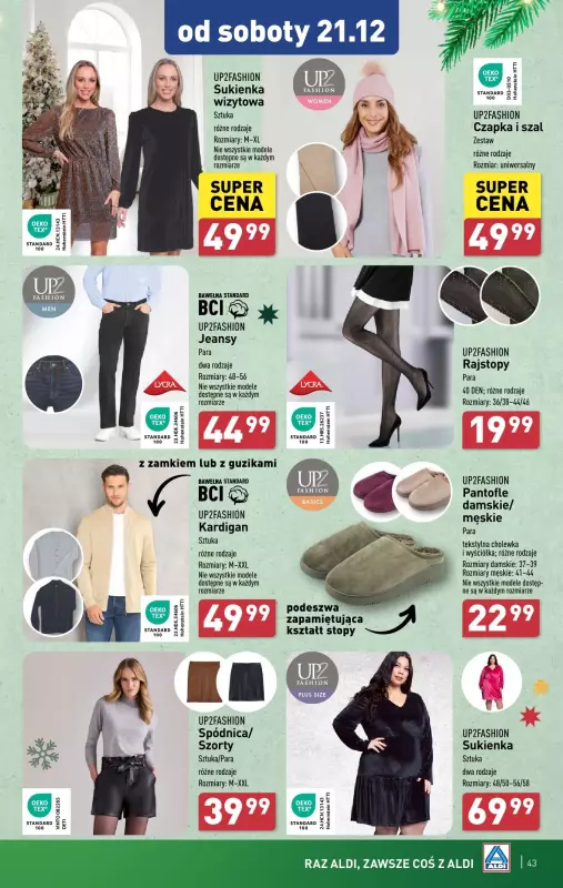 Aldi - gazetka promocyjna Pełny katalog! od poniedziałku 16.12 do wtorku 24.12 - strona 43