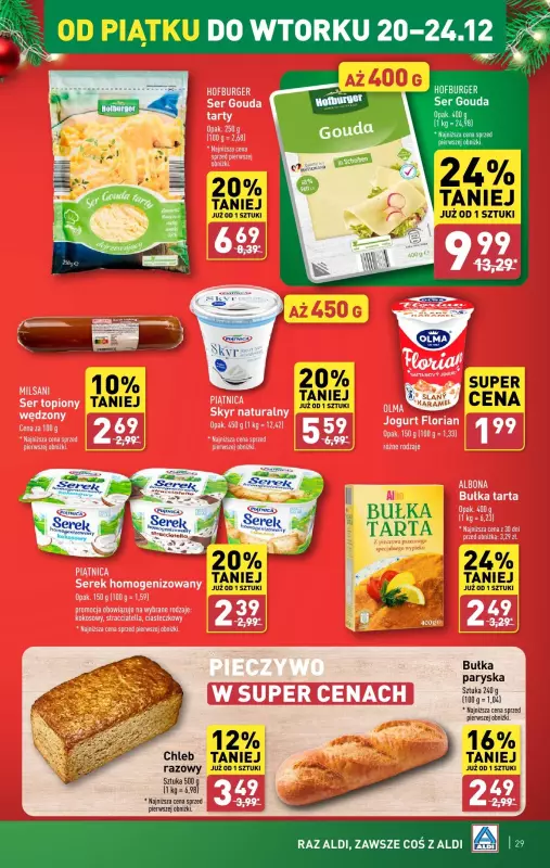 Aldi - gazetka promocyjna Pełny katalog! od poniedziałku 16.12 do wtorku 24.12 - strona 29