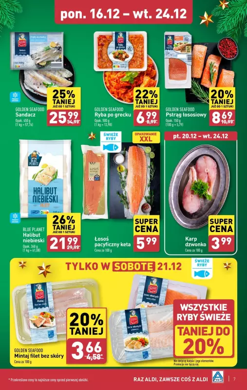 Aldi - gazetka promocyjna Pełny katalog! od poniedziałku 16.12 do wtorku 24.12 - strona 7