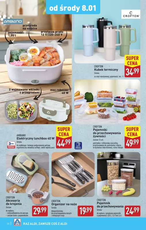 Aldi - gazetka promocyjna Pełny katalog! od wtorku 07.01 do soboty 11.01 - strona 24