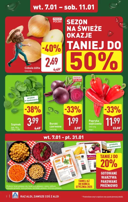 Aldi - gazetka promocyjna Pełny katalog! od wtorku 07.01 do soboty 11.01 - strona 2