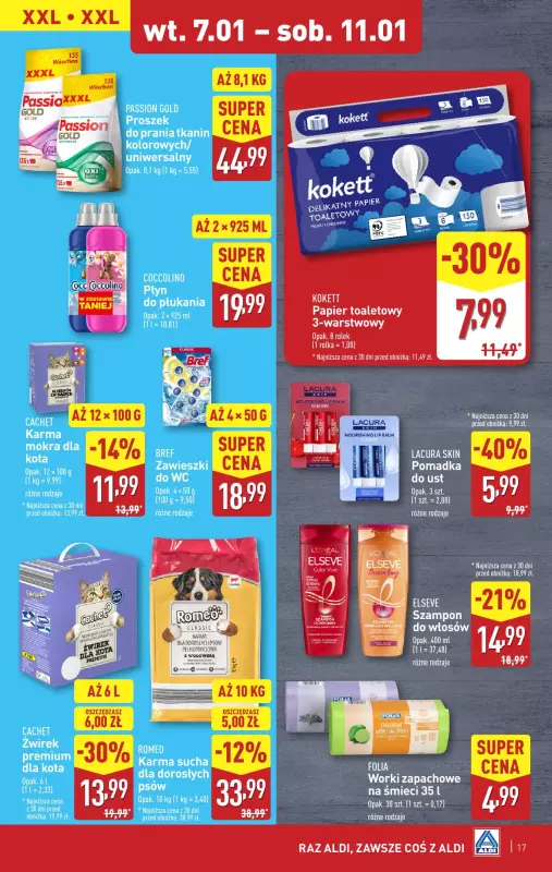 Aldi - gazetka promocyjna Pełny katalog! od wtorku 07.01 do soboty 11.01 - strona 17