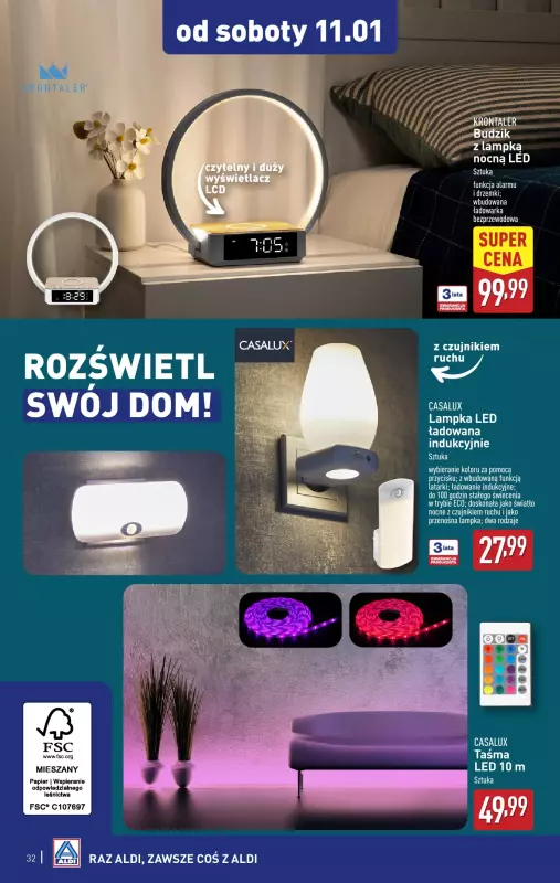 Aldi - gazetka promocyjna Pełny katalog! od wtorku 07.01 do soboty 11.01 - strona 32