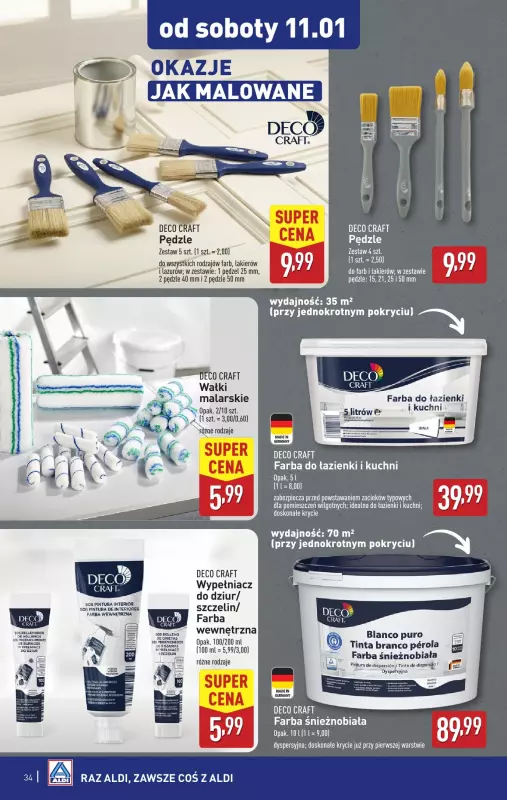 Aldi - gazetka promocyjna Pełny katalog! od wtorku 07.01 do soboty 11.01 - strona 34