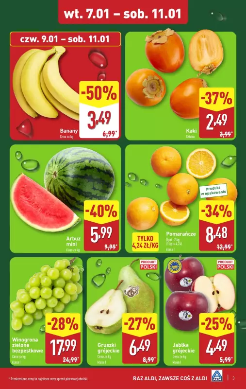 Aldi - gazetka promocyjna Pełny katalog! od wtorku 07.01 do soboty 11.01 - strona 3