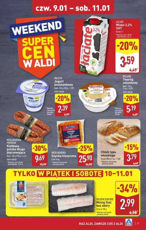 Aldi - gazetka promocyjna Pełny katalog! od wtorku 07.01 do soboty 11.01 - strona 27