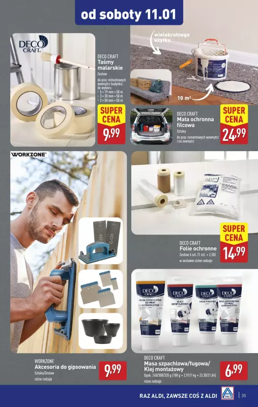 Aldi - gazetka promocyjna Pełny katalog! od wtorku 07.01 do soboty 11.01 - strona 35