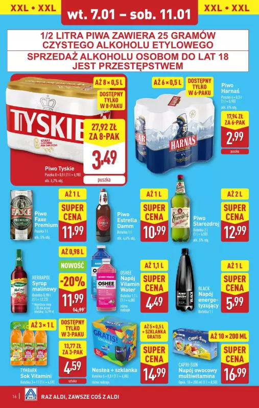 Aldi - gazetka promocyjna Pełny katalog! od wtorku 07.01 do soboty 11.01 - strona 16