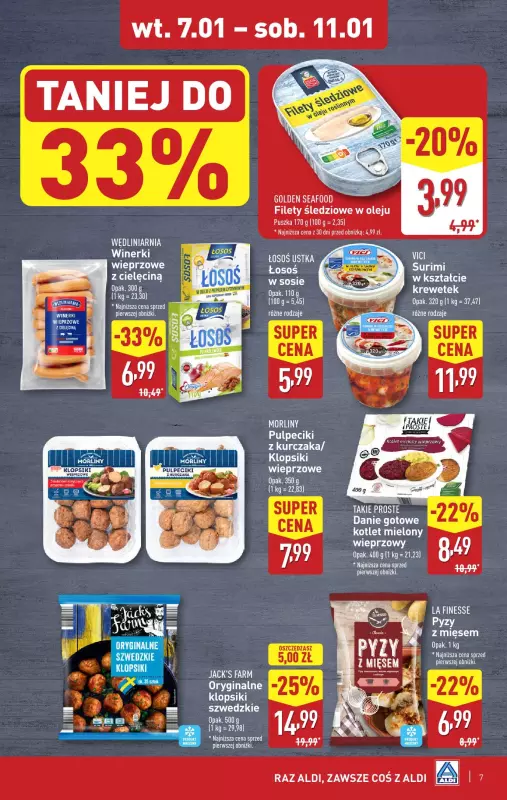 Aldi - gazetka promocyjna Pełny katalog! od wtorku 07.01 do soboty 11.01 - strona 7