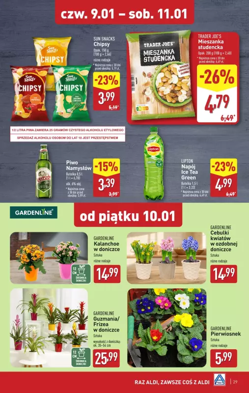 Aldi - gazetka promocyjna Pełny katalog! od wtorku 07.01 do soboty 11.01 - strona 29