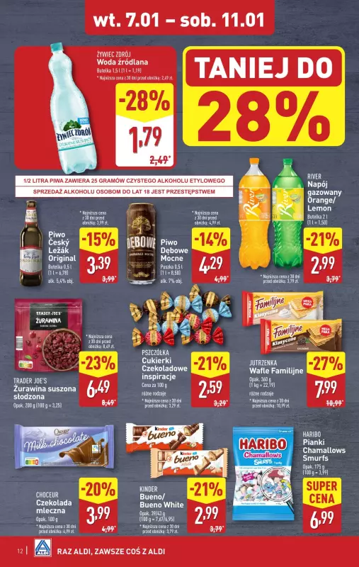 Aldi - gazetka promocyjna Pełny katalog! od wtorku 07.01 do soboty 11.01 - strona 12