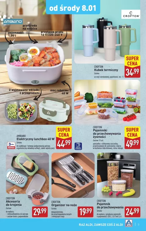 Aldi - gazetka promocyjna Aldi ma to coś! od środy 08.01 do soboty 11.01 - strona 3